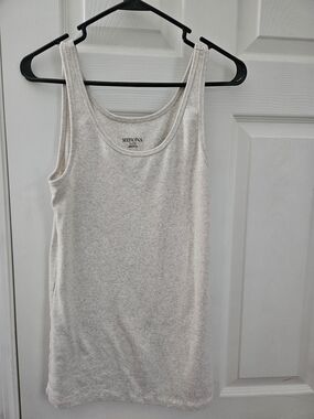 Merona Women's Tank Top Cream XL